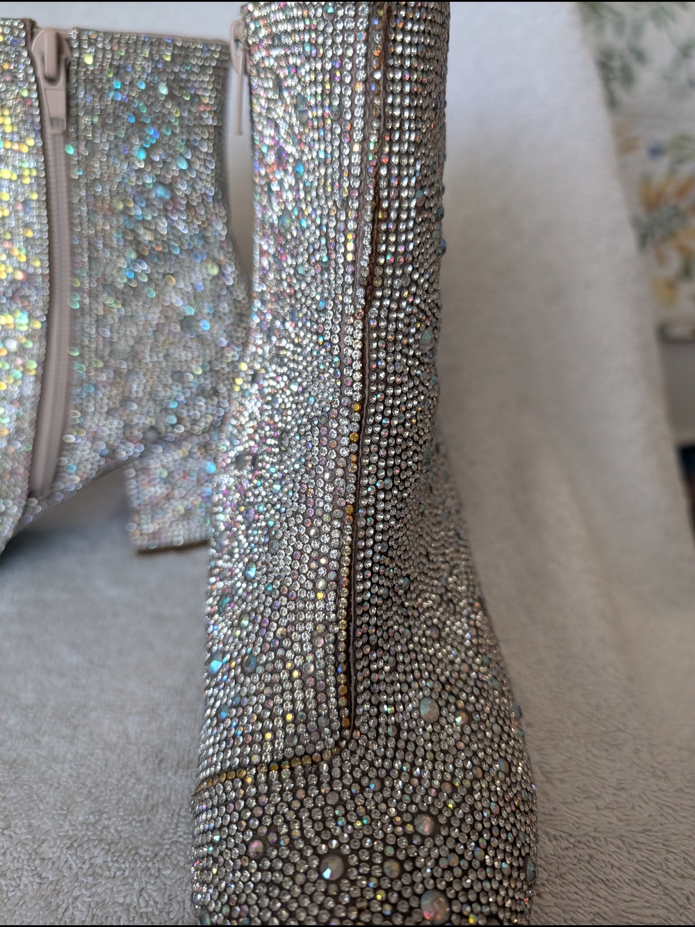 Betsy Johnson Rhinestone Booties - Picture 6 of 16